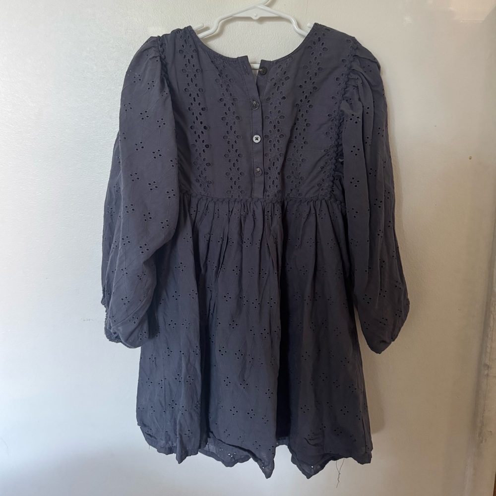 Elegant Gray Kids Dress